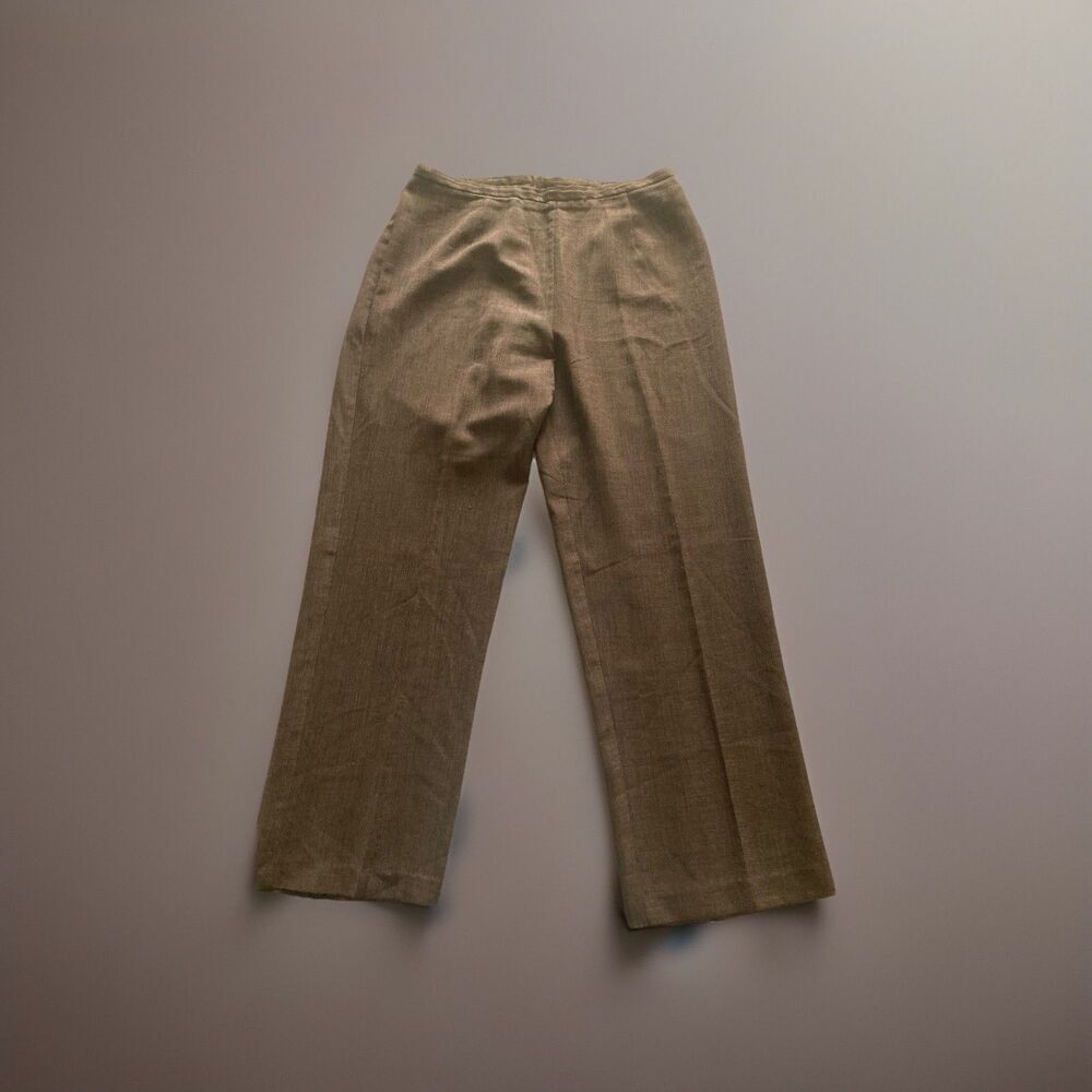 Unbranded Women’s Dress Pants Size 16 Back Zip Elastic Waist Good Condition
